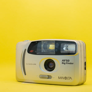 Minolta AF35 Big Finder - Cámara Analógica de 35mm Vintage Compacta