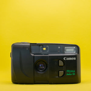 Canon Prima Junior DX - Cámara Analógica Compacta de 35mm Vintage